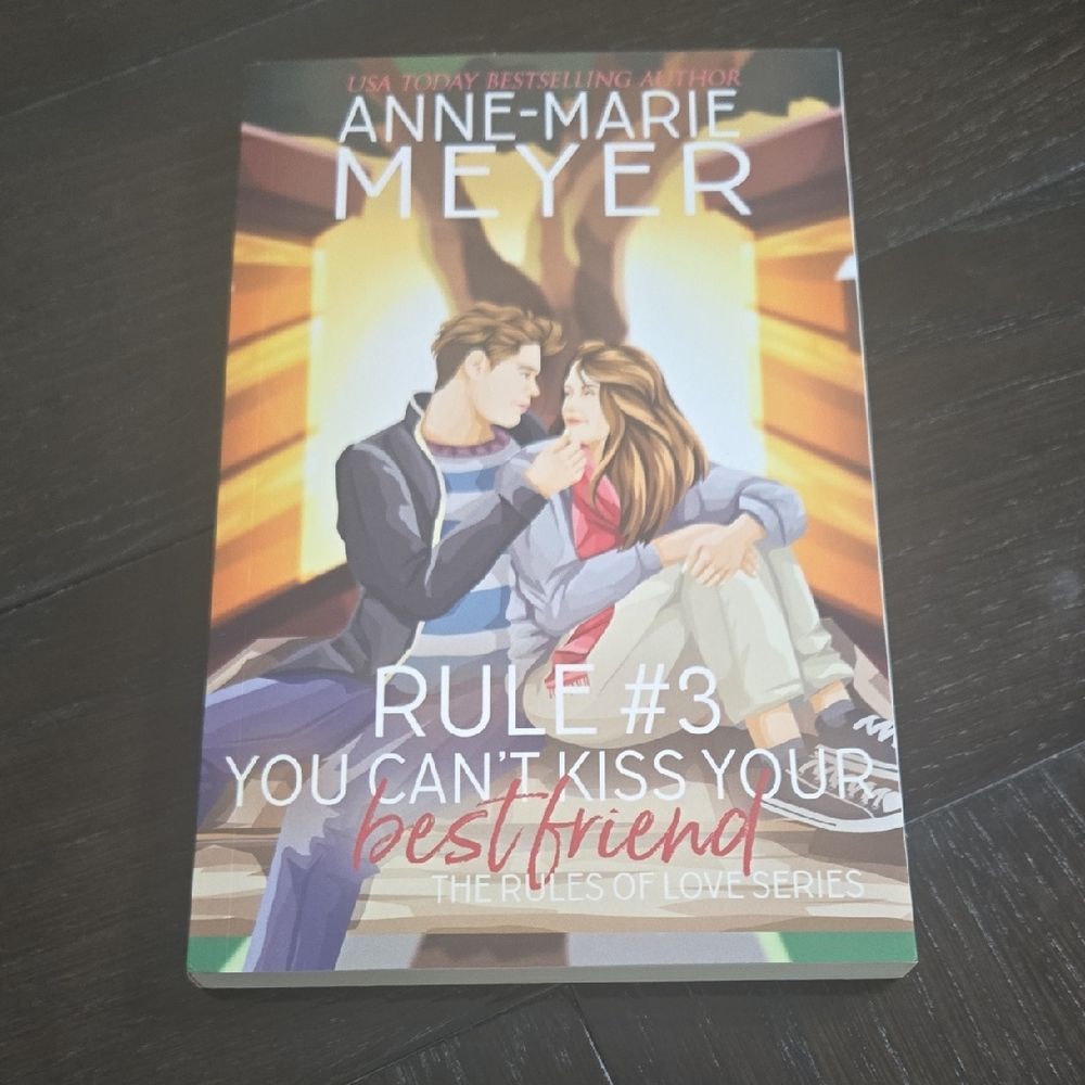 Amazon Book Cover with Blue and Pink Accents